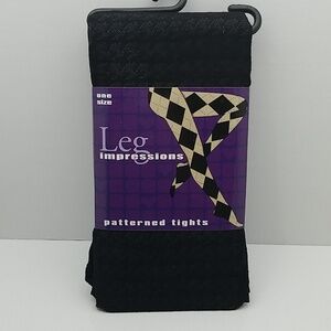 Leg Expressions Printed Tights One Size